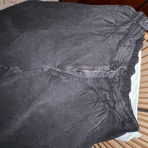 Free People Size 12 Black Pant